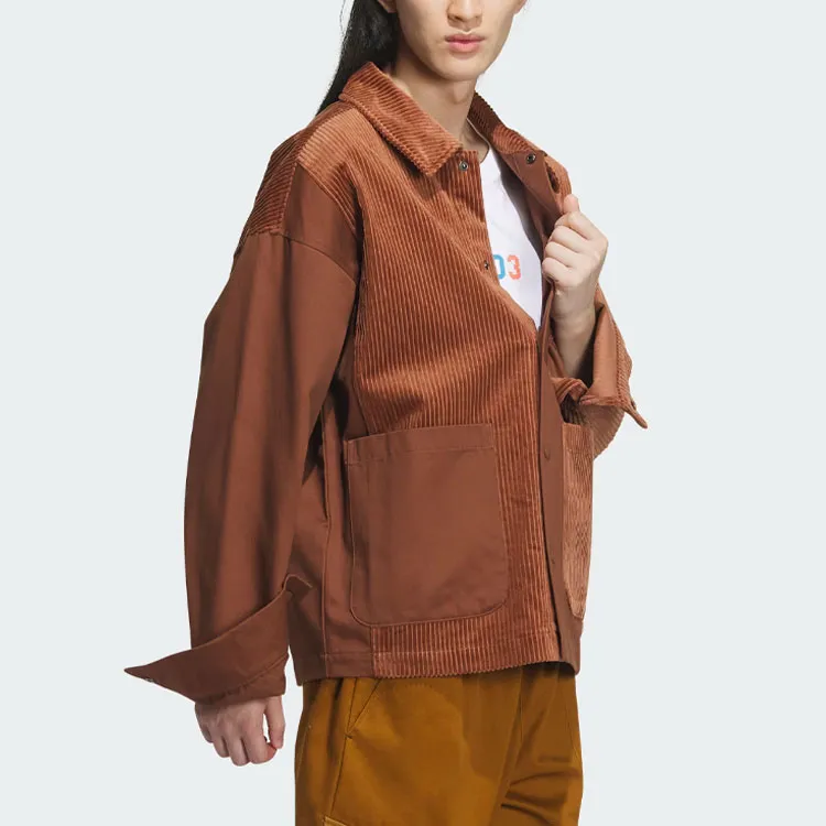 Adidas Neo Jackets Unisex Brown Red-4