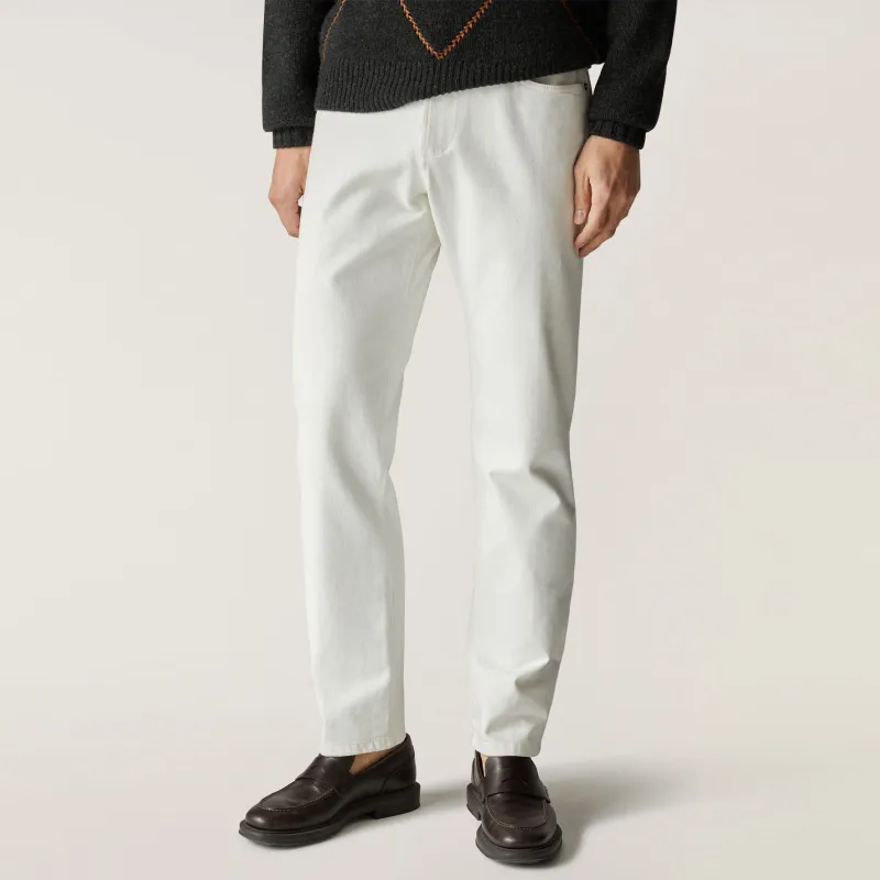 Loro Piana Jeans Men White-4