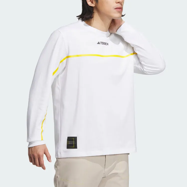 Adidas T Shirts Men White-3