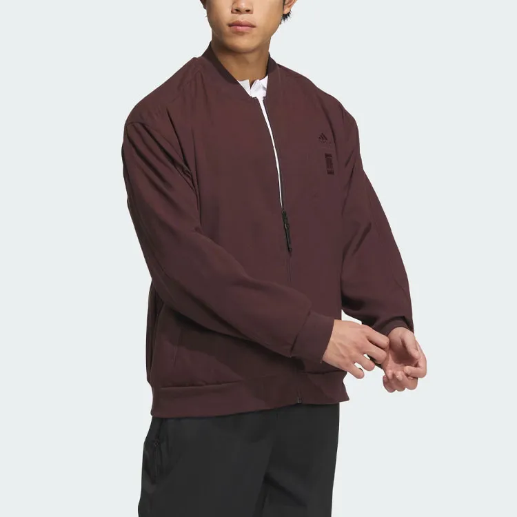 Adidas Jacket Men's Dark Gray Brown-3