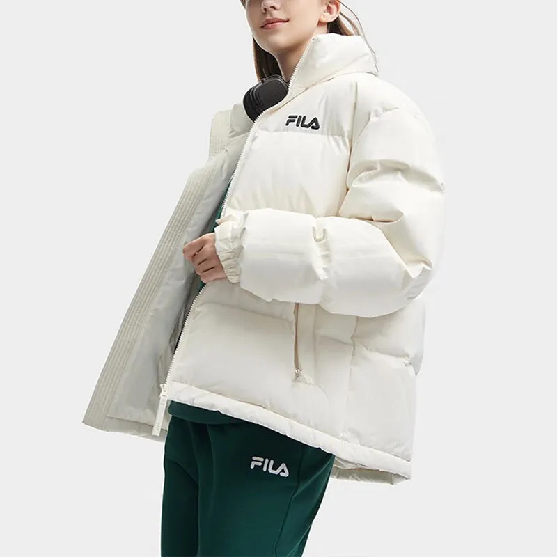 FILA Down Jackets Unisex Ivory-4