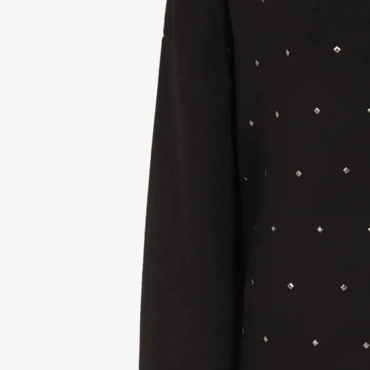 ARMANI EXCHANGE Long Sleeved Dresses Women's Black-1