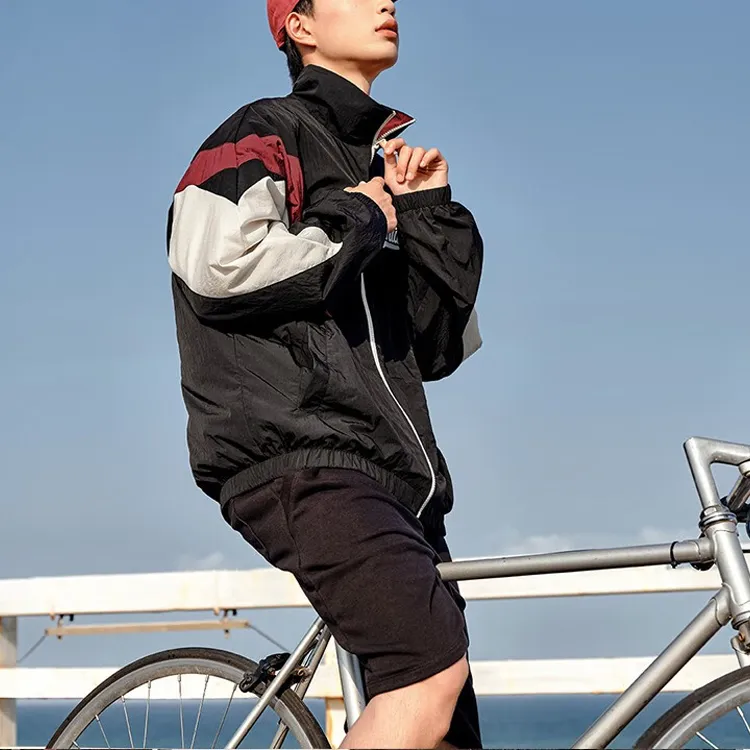 Anta Life Collection Baseball Jacket Unisex Basic Black-4