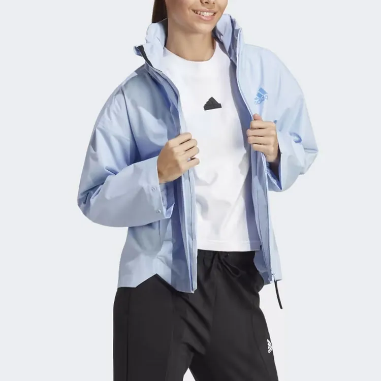 Adidas Terrex Jackets Women's Light Blue-3