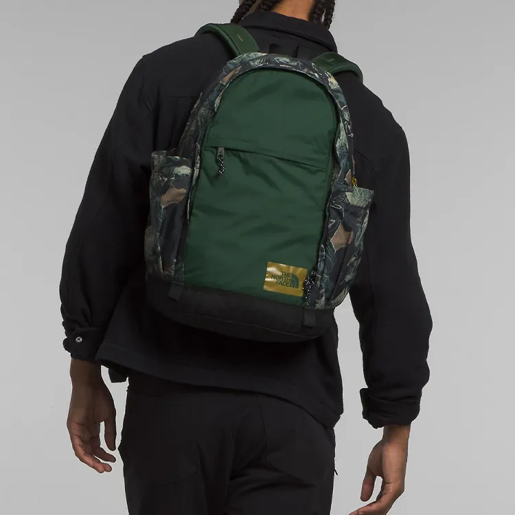 THE NORTH FACE Recycled Nylon Backpack Large Size Unisex Green-6