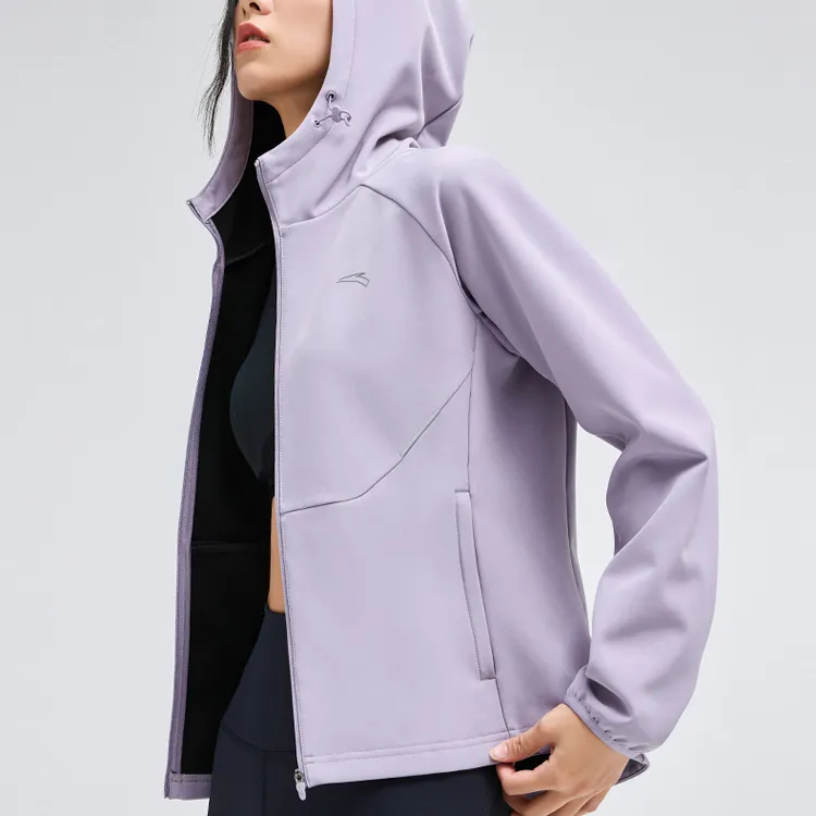 ANTA Running Collection Jackets Women's Orchid Purple-3