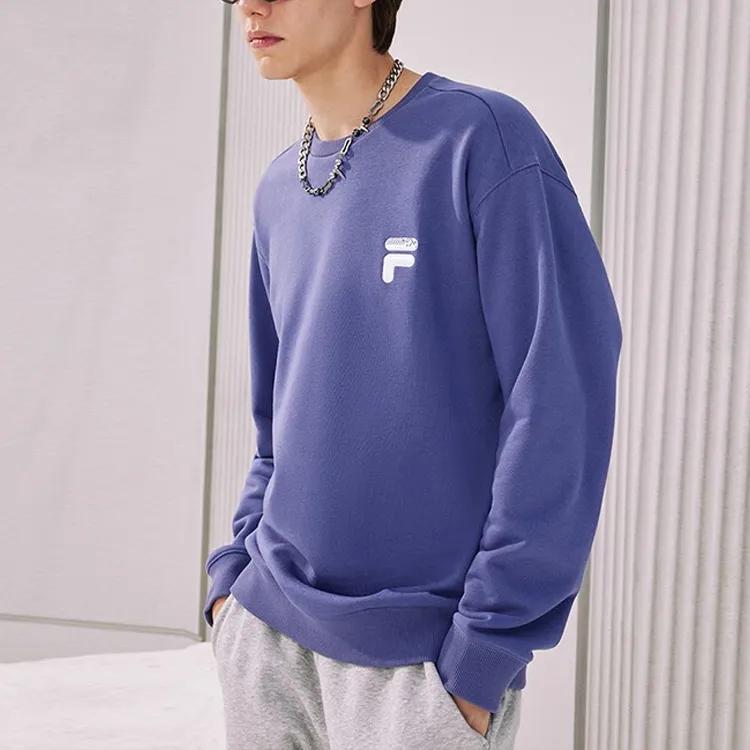 FILA FUSION FOB Series Sweatshirts Unisex LeDi Blue-2