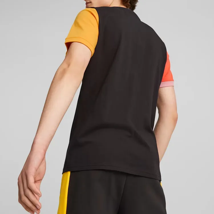 PUMA Morocco Home T Shirts Men Black-4