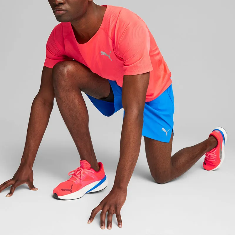 PUMA PWRRUN T Shirts Men Orchid Spark-4