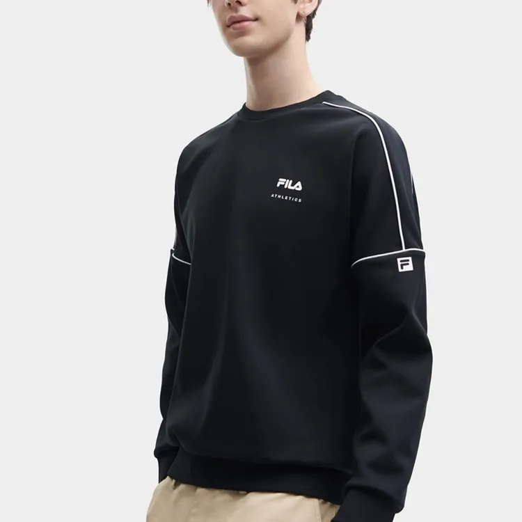 FILA Fitness Series Sweatshirts Men Pitch Black-4