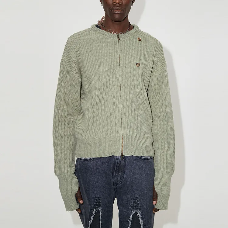 OUR LEGACY Knitwear Men Green-3