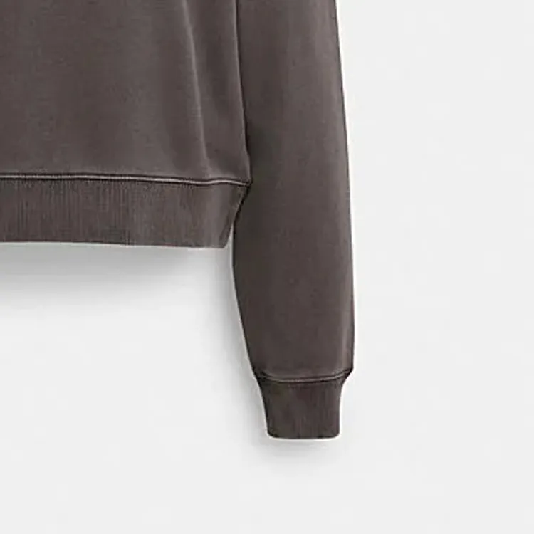 COACH Sweatshirt Women's Smoke Gray-3