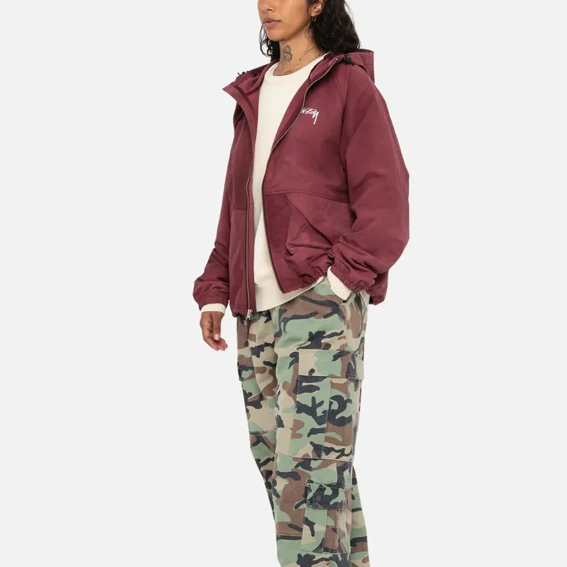 Stussy Beach Shell Fur Print Jacket-5