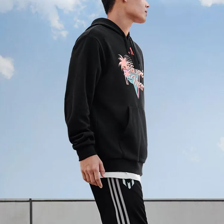 Adidas Messi Sweatshirts Men Black-4