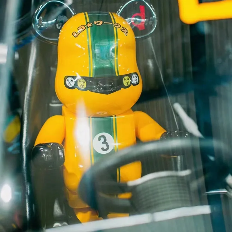BE@RBRICK LBWK RX 3 Collaboration Limited Edition Trendy Figures Yellow 70cm-2