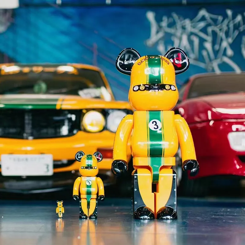 BE@RBRICK LBWK RX 3 Collaboration Limited Edition Trendy Figures Yellow 70cm-4