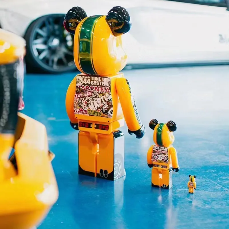 BE@RBRICK LBWK RX 3 Collaboration Limited Edition Trendy Figures Yellow 70cm-5