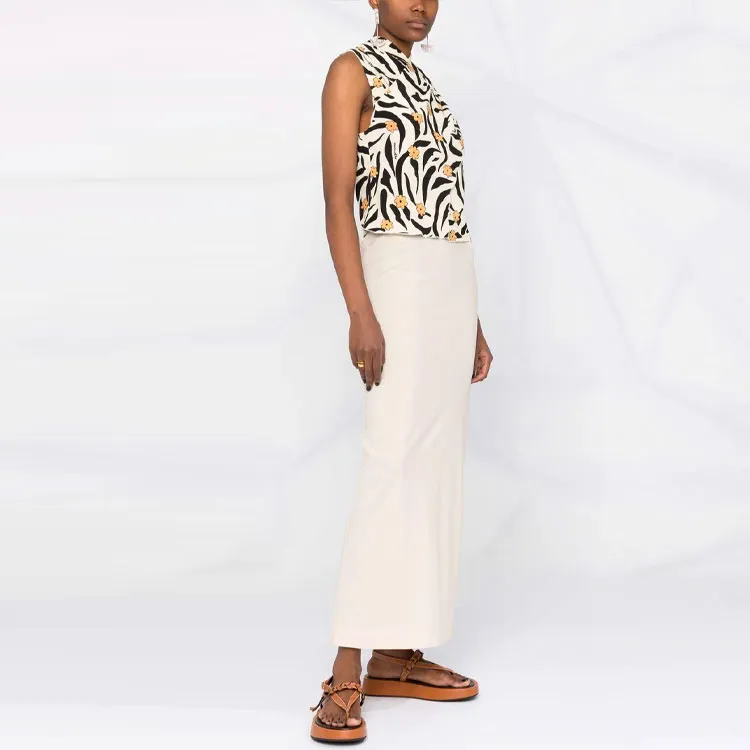 Jacquemus Casual Long Skirts Women's White-3