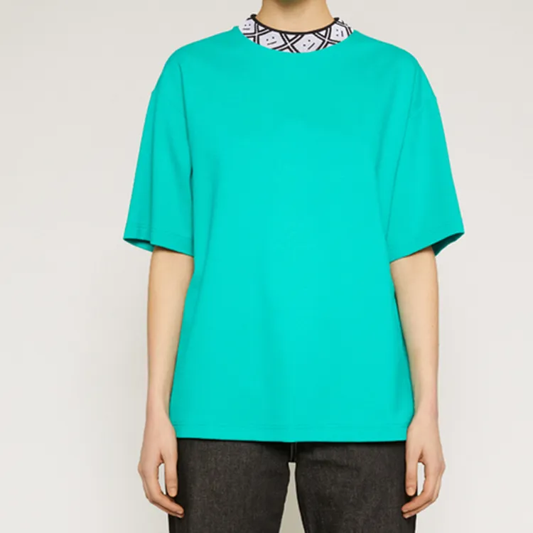 Acne Studios T Shirts Unisex Jade Green-4
