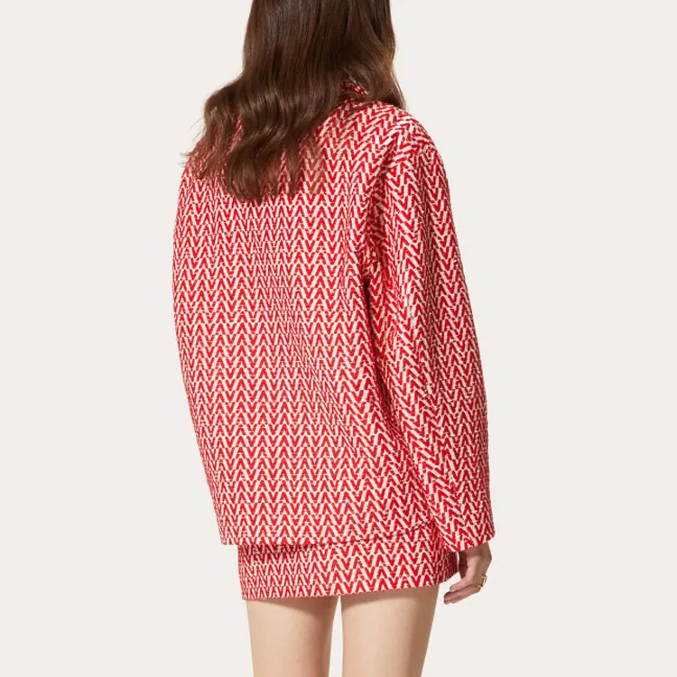 Valentino Jackets Women's Red-2
