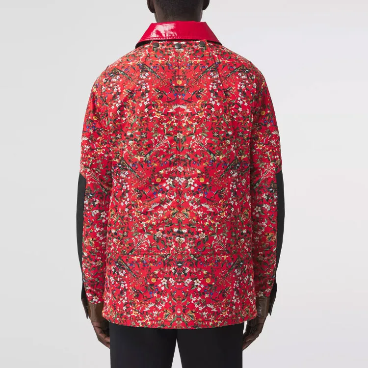 Burberry Northfleet Floral Print Nylon Field Jacket-2