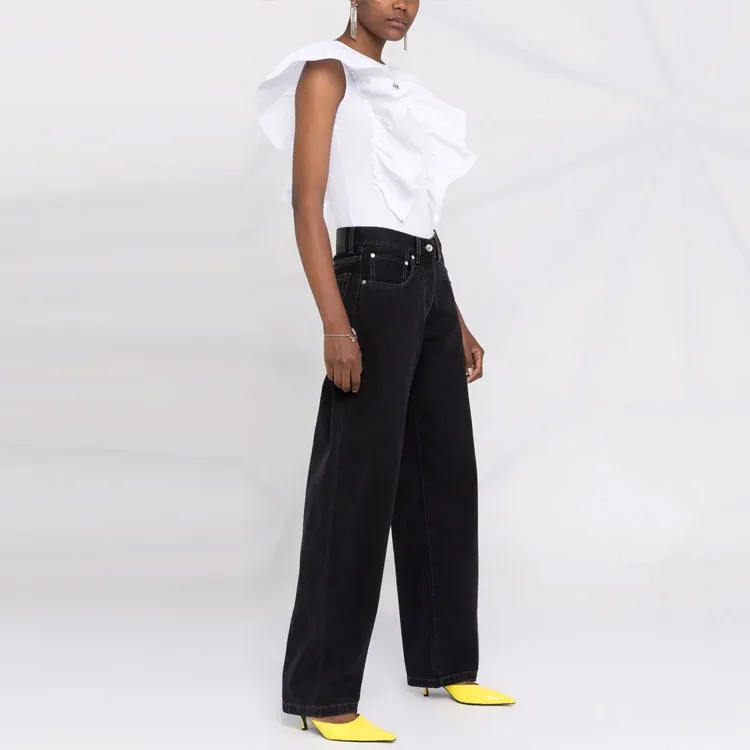 MSGM Jeans Women's Black-3