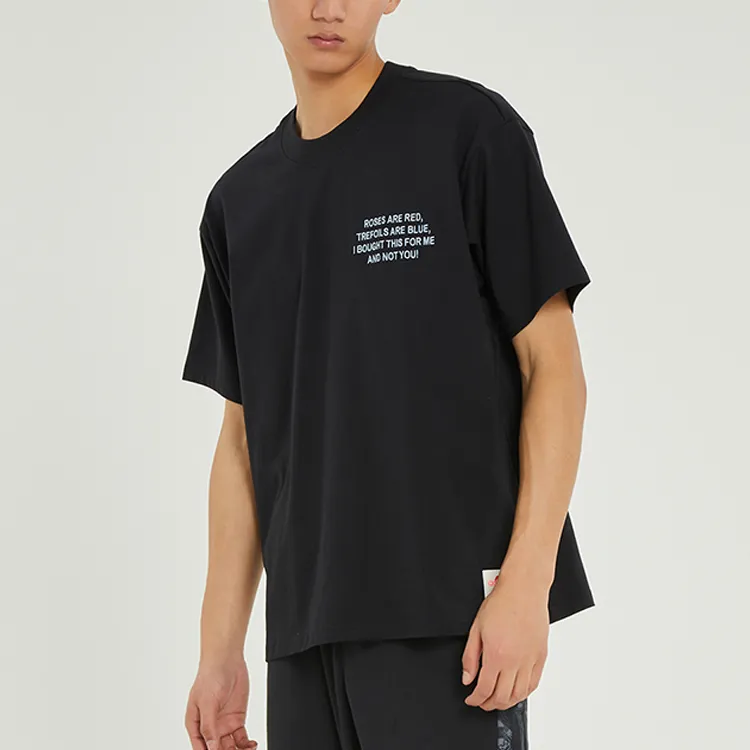 Adidas Originals Trefoil T-Shirts Men Black-4