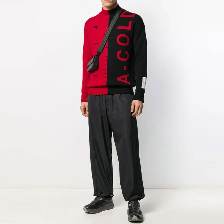 A-COLD-WALL* Knitted Sweatpants Men Black-1