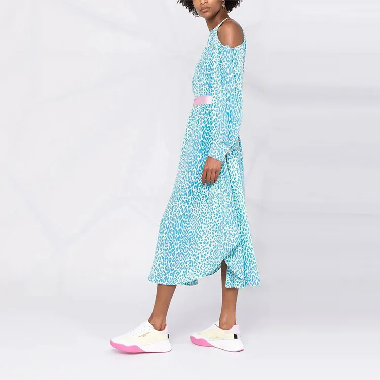 Stella McCartney Leopard print Belted Dress-1