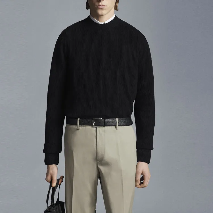 Moncler Wool And Cashmere Knit Sweater-1