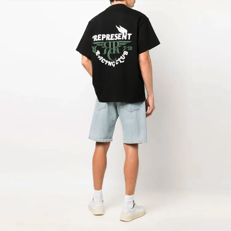 REPRESENT T Shirts Men Black-1