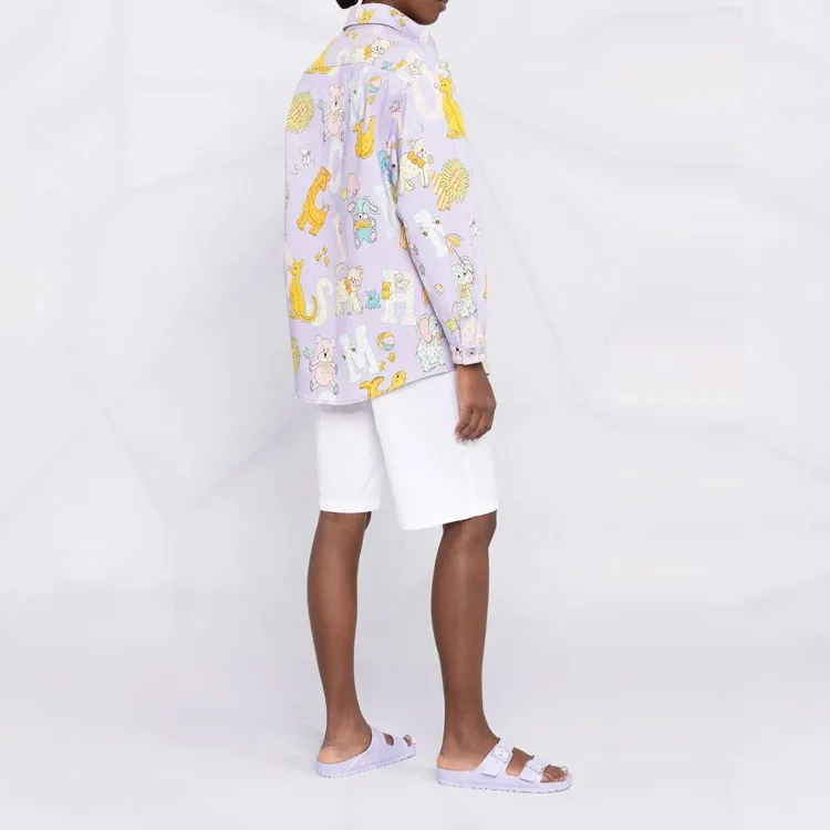 MOSCHINO Shirts Women's Purple-3