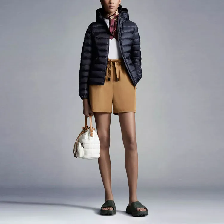 Moncler Women's Bles Short Down Jacket Black-1