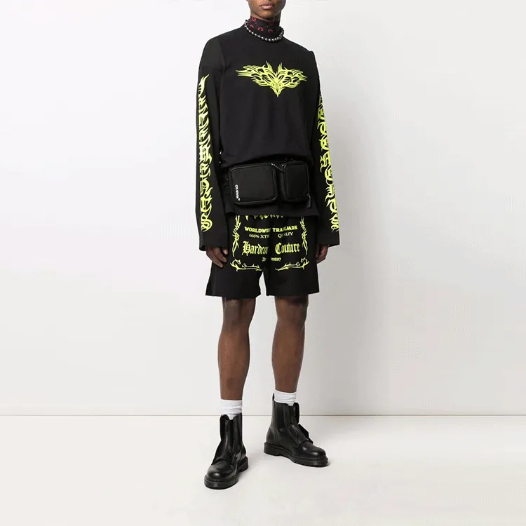 Vetements Label Logo Shorts-2
