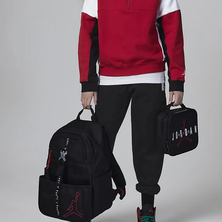 JORDAN Air JORDAN Big Kids' Backpack 18L And Lunch Bag 3L-6