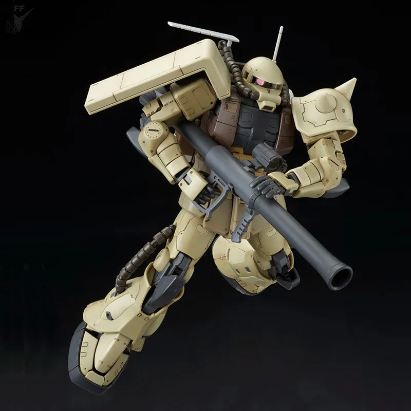 BANDAI RG 1 144 PB Limited Mobile Suit Gundam MSV Zaku Brera Type Model Kits 11cm-2