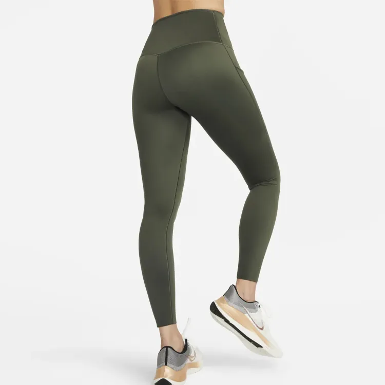 Nike Go Sports Pants Women's Khaki Green-5