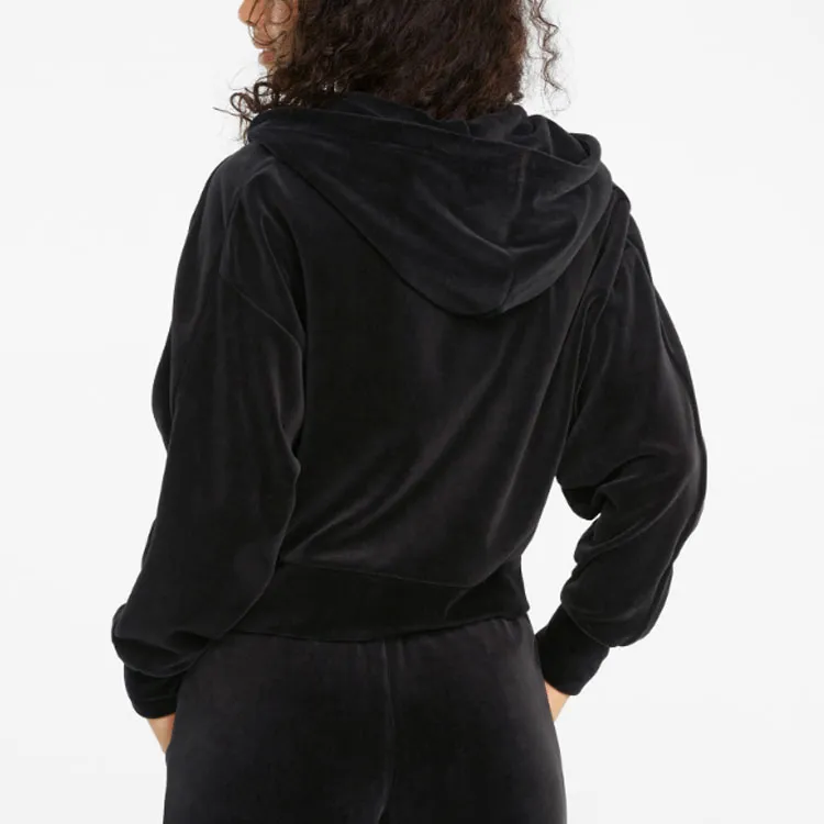 PUMA ICONIC T7 Cropped Coats Women's Black-4