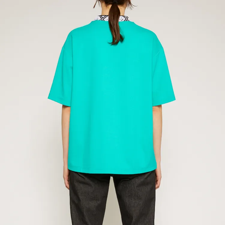 Acne Studios T Shirts Unisex Jade Green-5