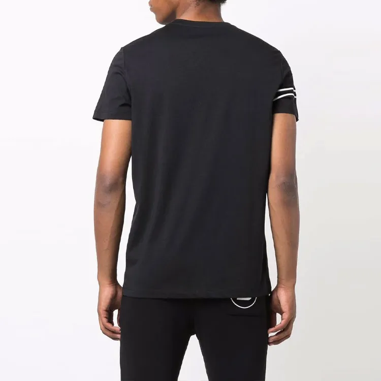 BALMAIN T Shirts Men Black-3