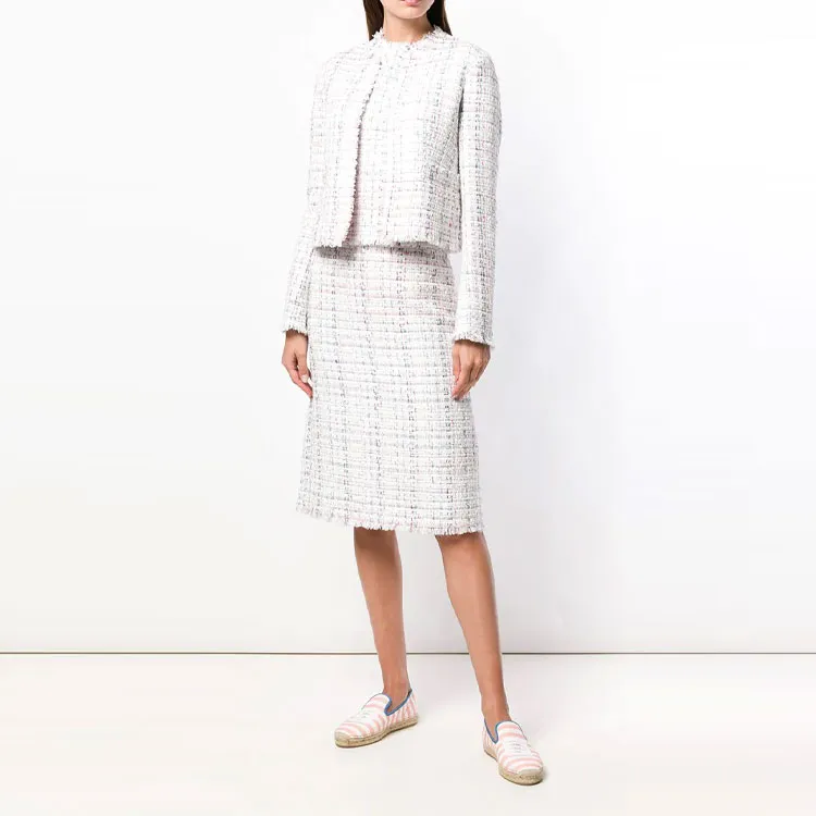 THOM BROWNE Casual Long Skirts Women's White-2