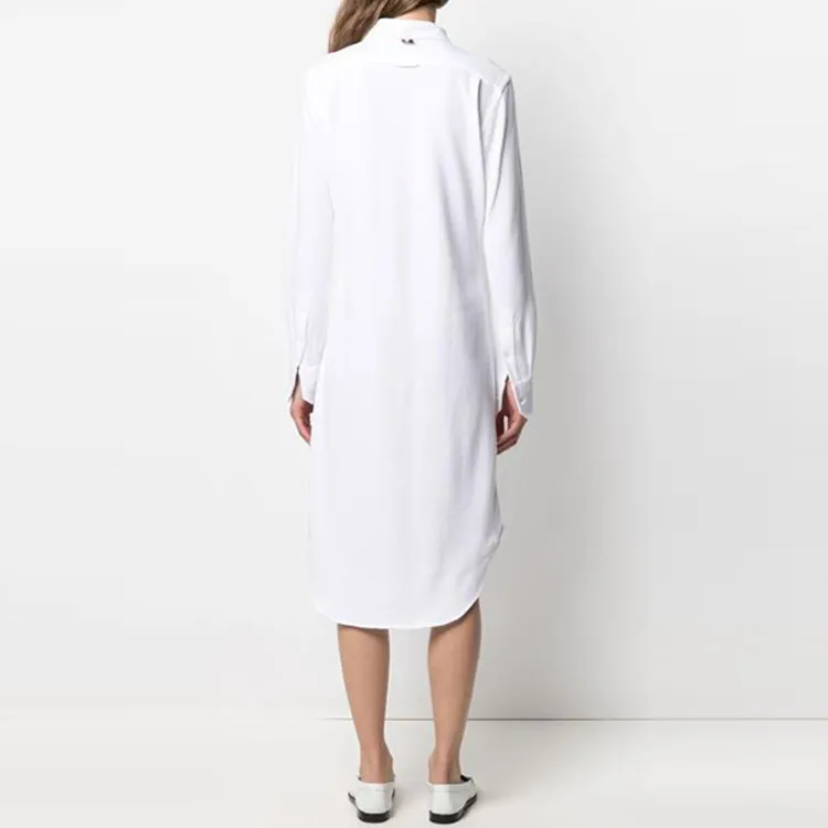 THOM BROWNE Knee length Shirt Dress-4