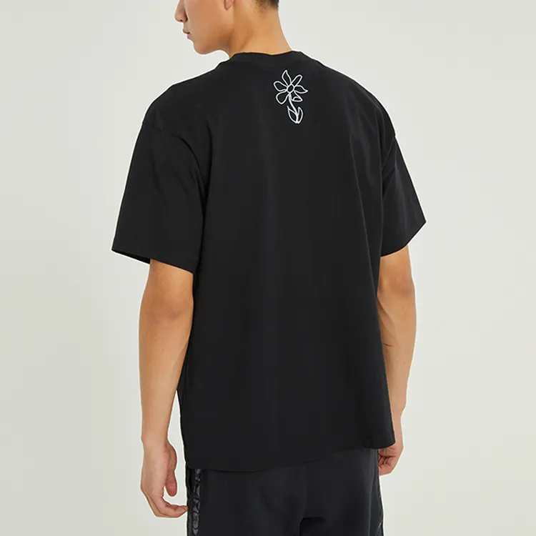 Adidas Originals Trefoil T-Shirts Men Black-1