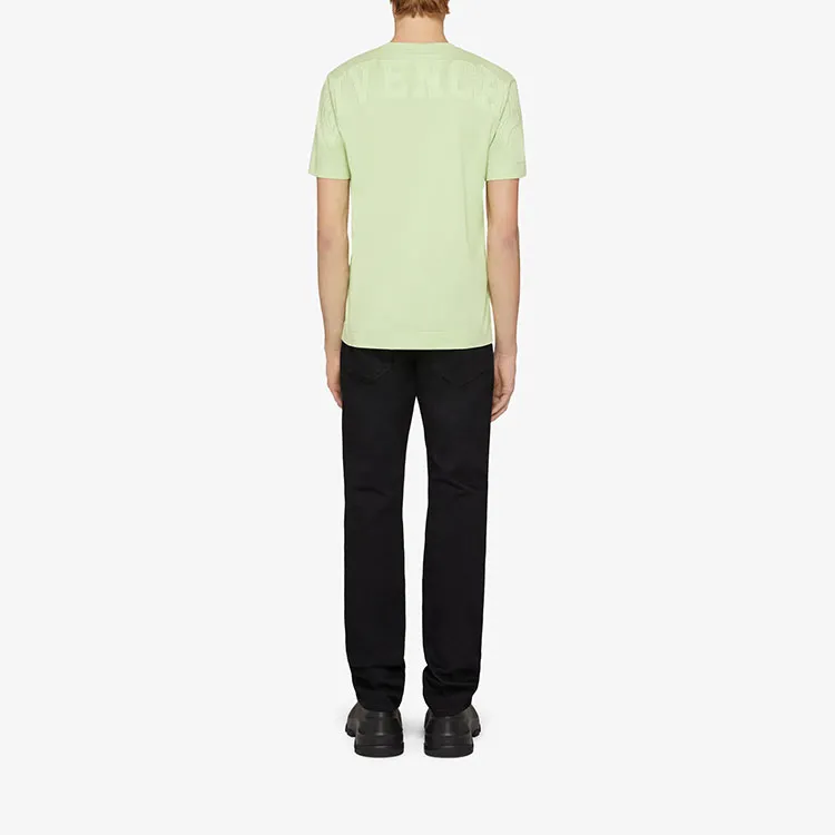 Givenchy T Shirts Men Pistachio Green-3