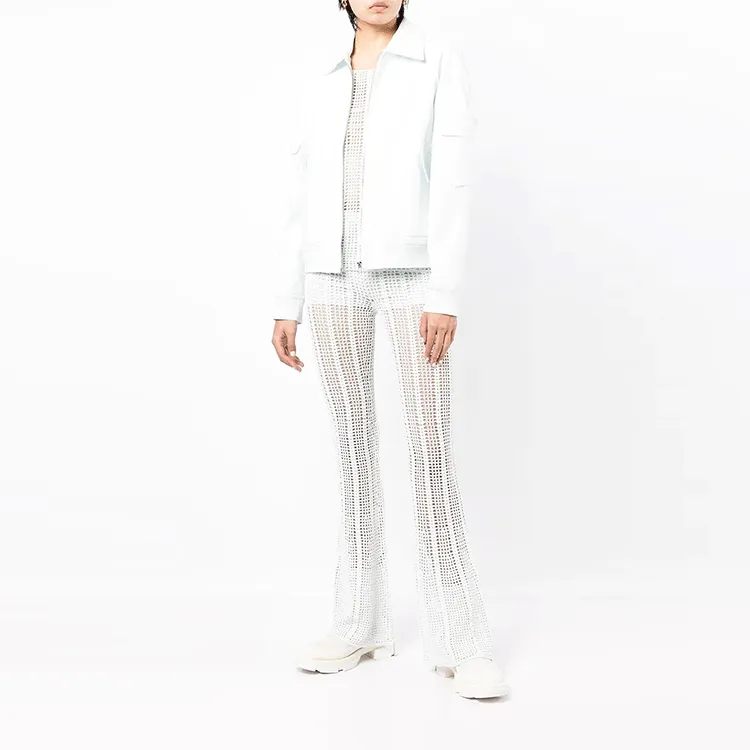 DION LEE Zip up Fitted Bomber Jacket-2