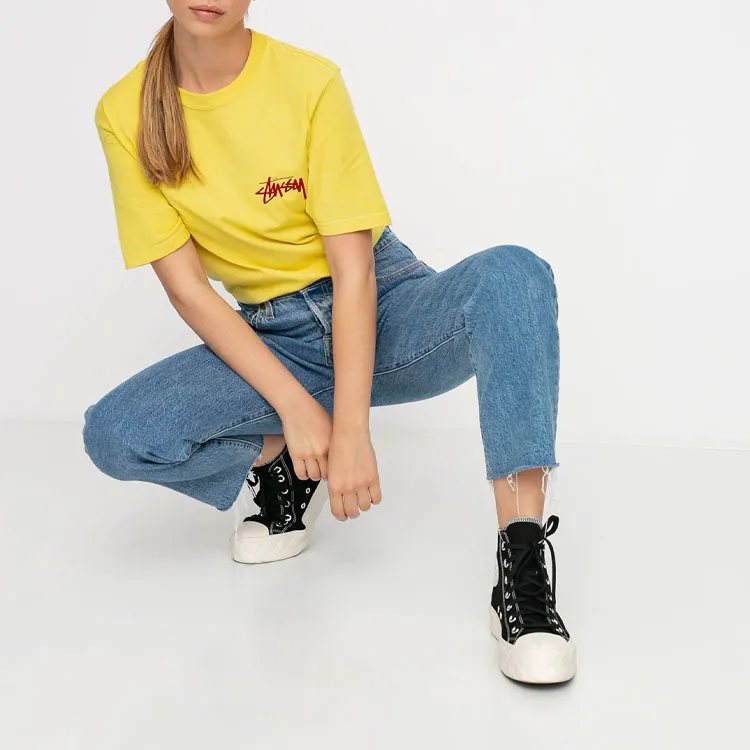 Stussy Gambit Tee 'Lemon'-8