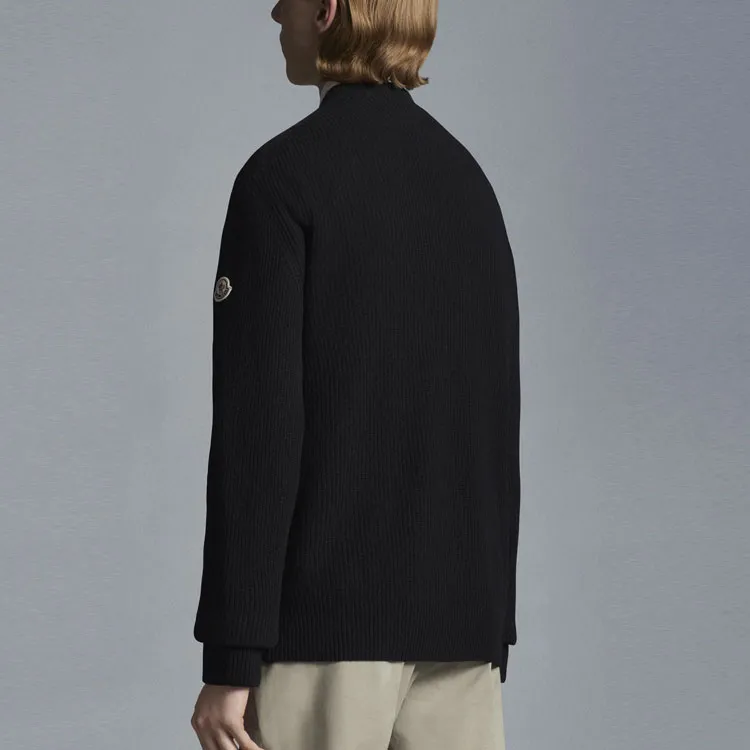 Moncler Wool And Cashmere Knit Sweater-3