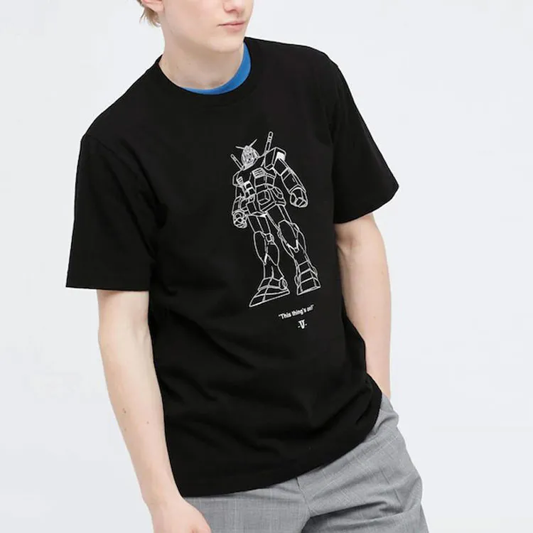 UNIQLO x GAODA T-Shirt Unisex Black-2