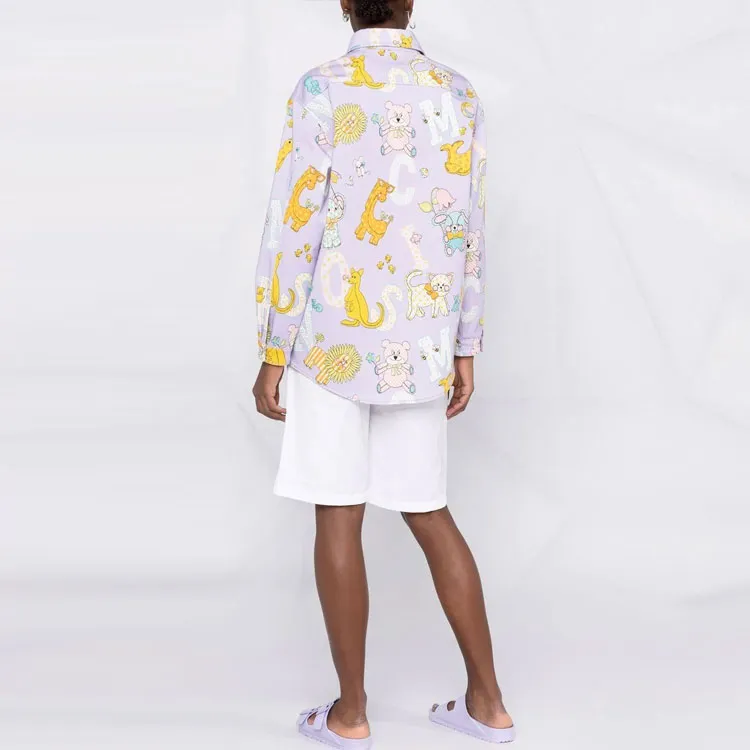 MOSCHINO Shirts Women's Purple-2