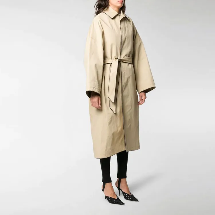 Balenciaga Coats Women's Beige-2
